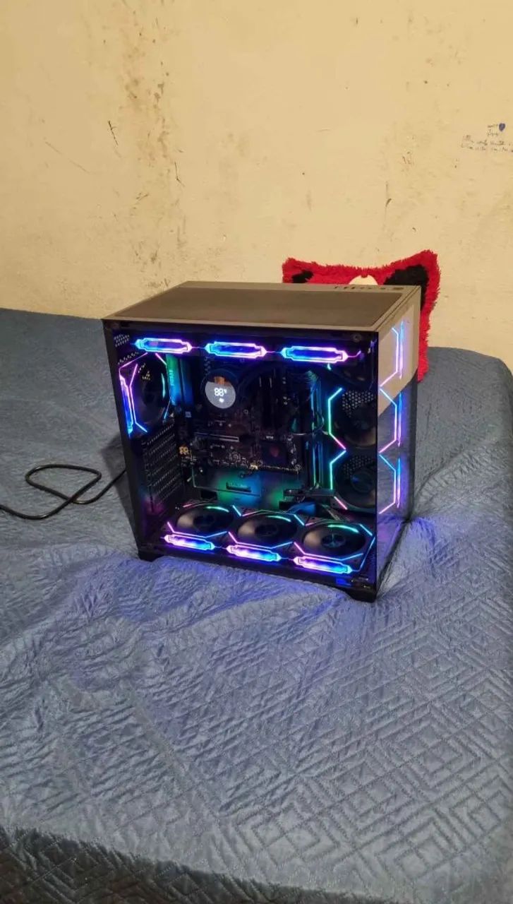 Vendo gabinete gamer quase completo  - Foto 5