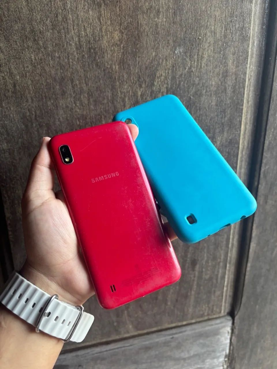 Galaxy A10 Vermelho 32 GB - Foto 4