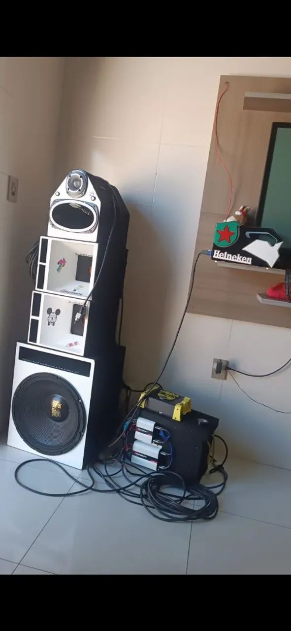 Som torre pra mala ou casa