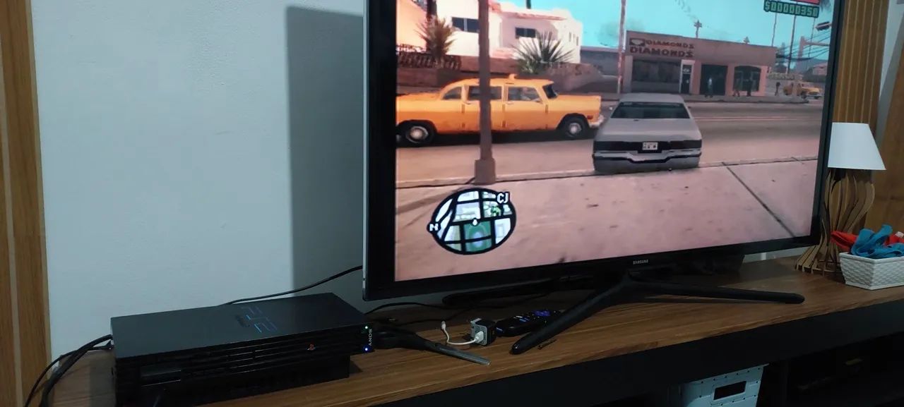 Ps2 fat com mega combo de acessórios  - Foto 2