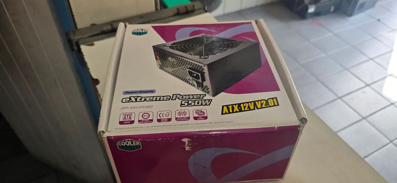 Fonte Cooler Master Extreme Power 550W
