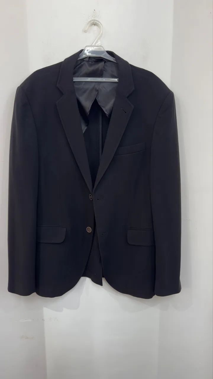 Blazer Oficina Maleável Preto 