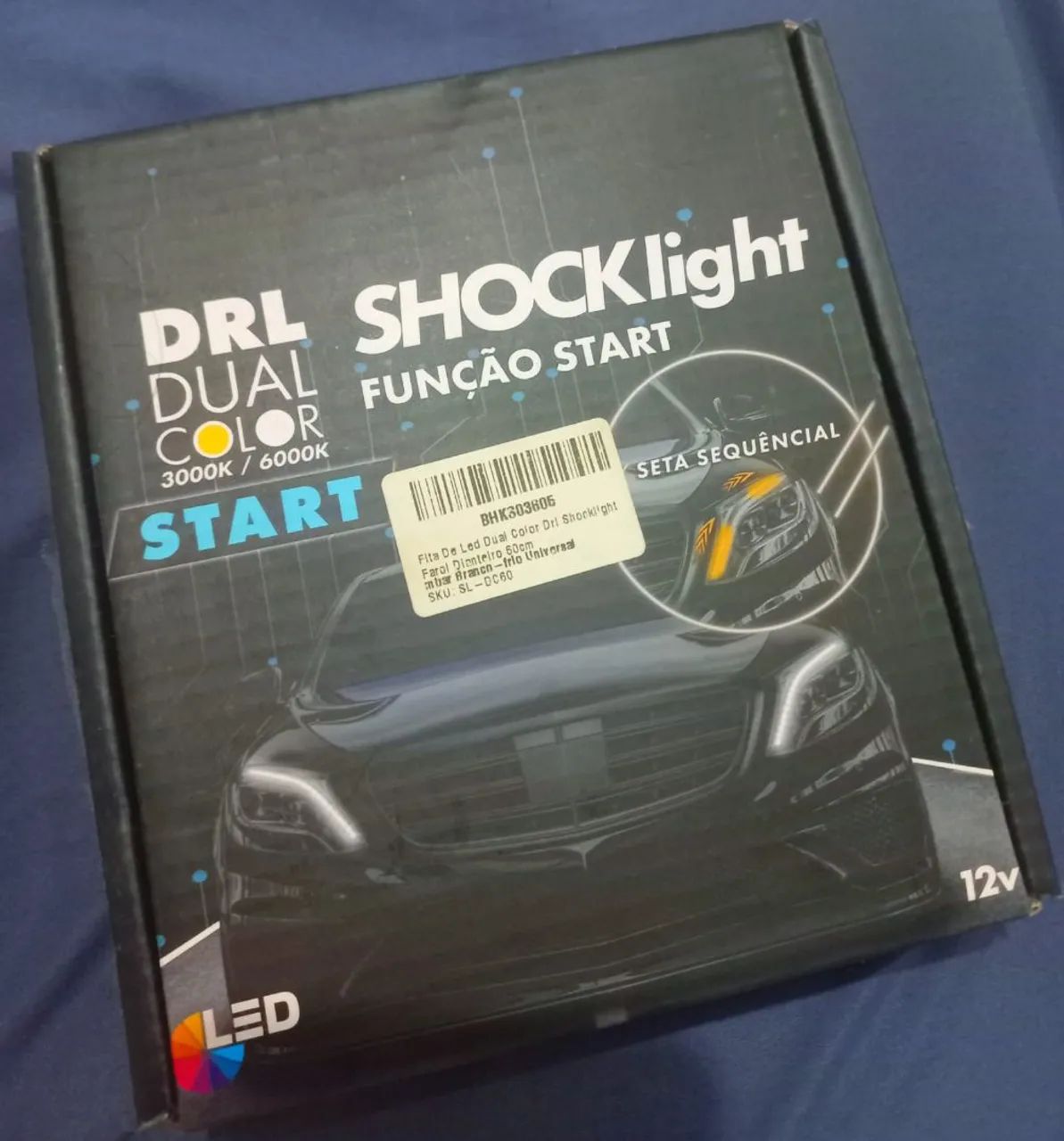 Drl Shock light dual color função start