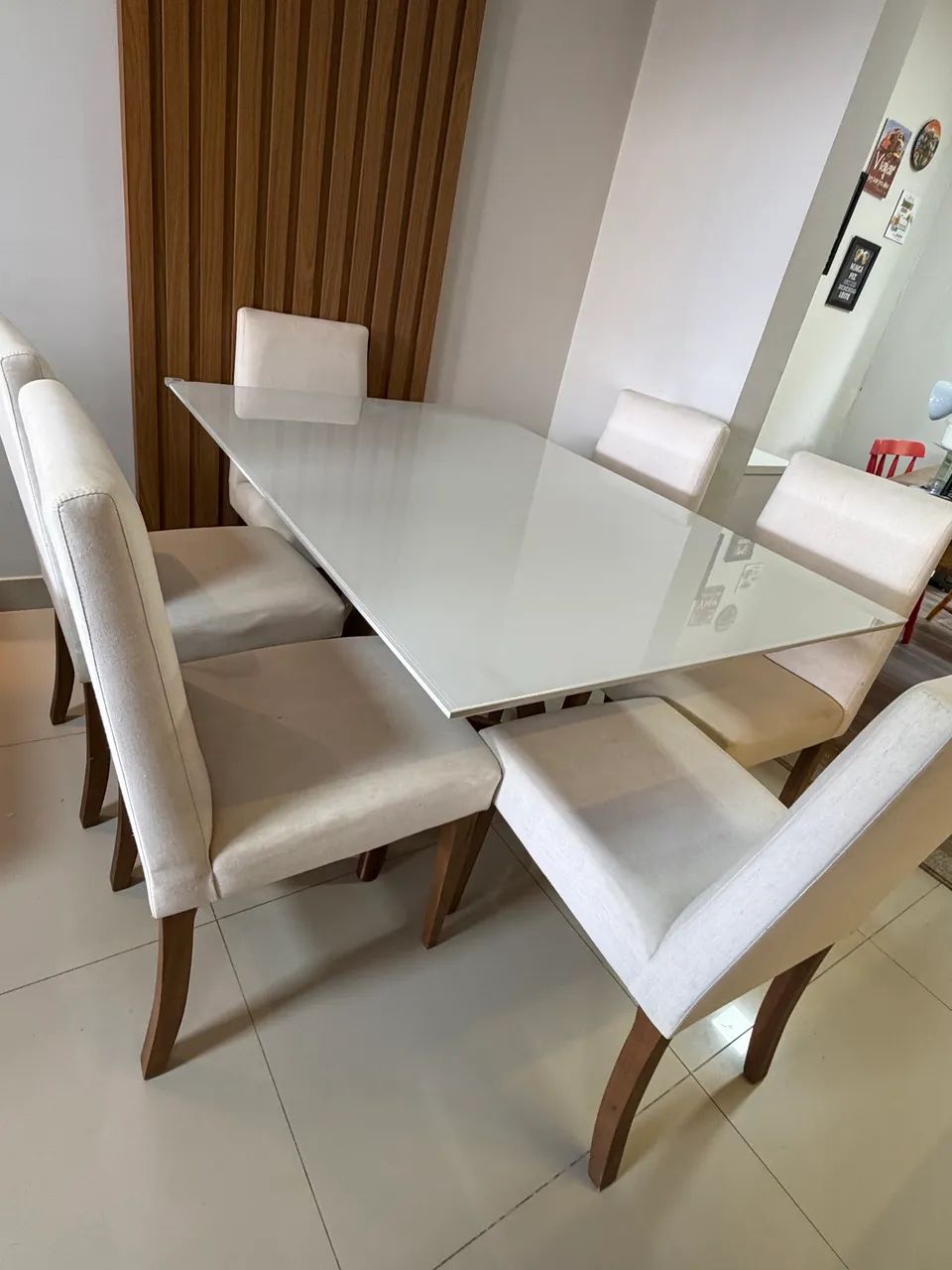 Conjunto mesa e 6 cadeiras - Foto 2