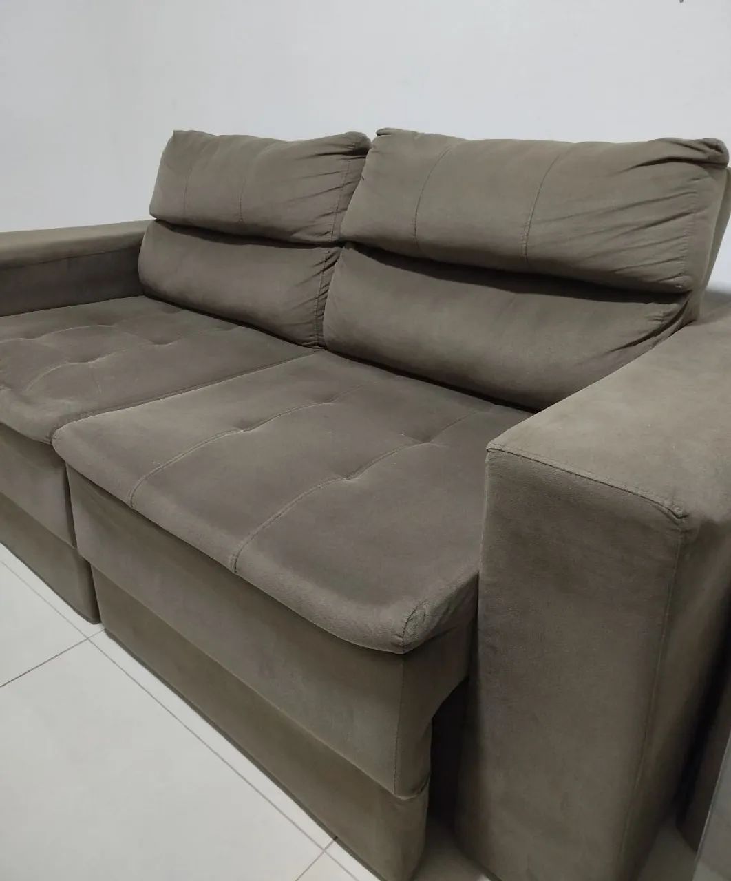 Vende-se sofá retrátil e reclinável  - Foto 2