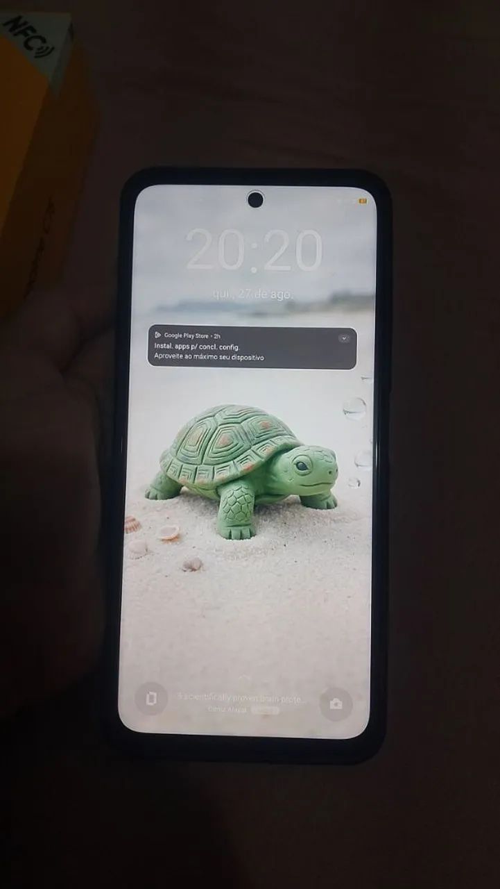 Realme 256 gb com caixa - Foto 3