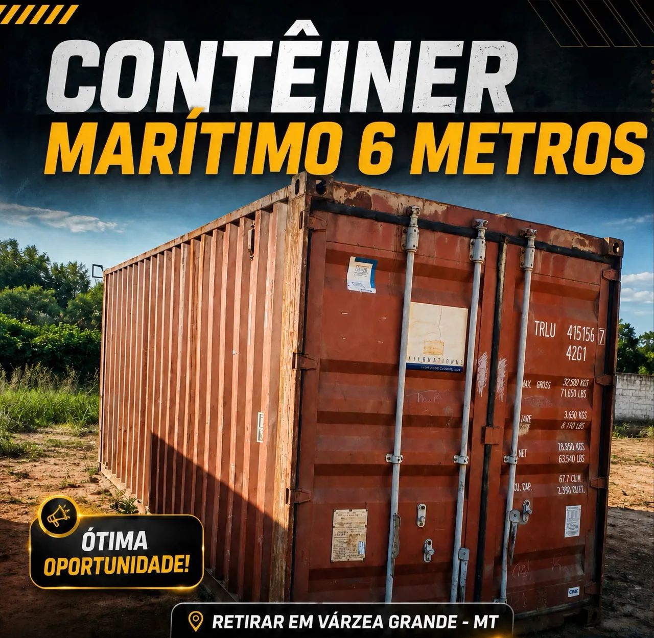 Contêiner Marítimo 