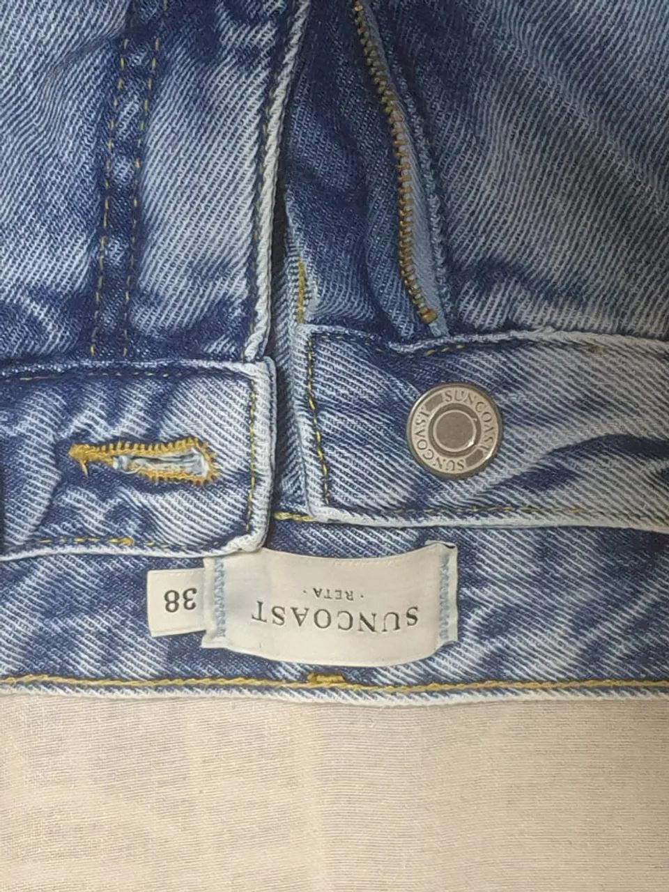 calça jeans suncoast reta 38 - Foto 3