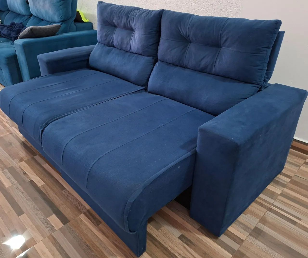 Sofá Retrátil E Reclinável, 1.90 Metros - ENTREGA GRÁTIS