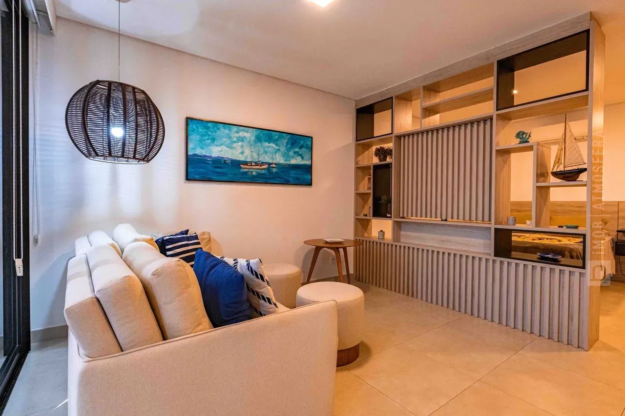 APARTAMENTO STUDIO MOBILIADO VISTA PARA O MAR - Foto 4