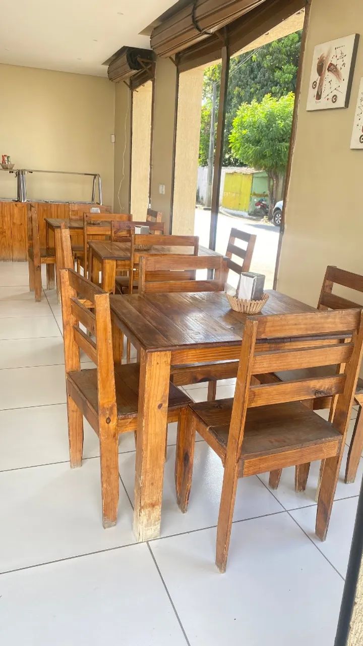 Mesas com 04 cadeias  - Foto 2