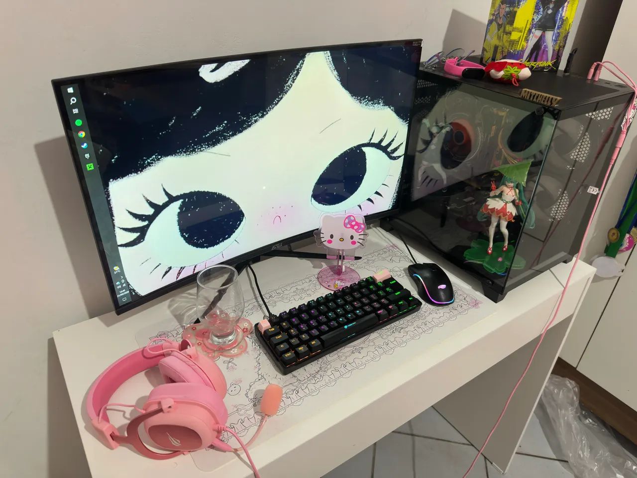 monitor aitek 27polegadas 120hz curvo