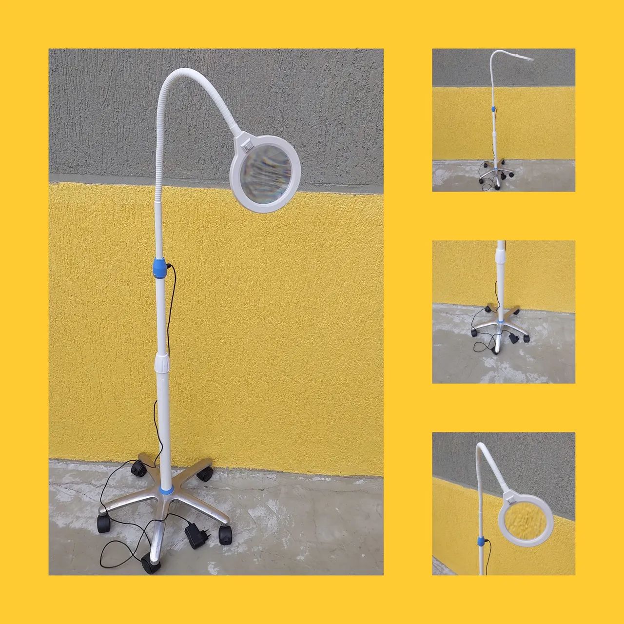 Lupa com pedestal 