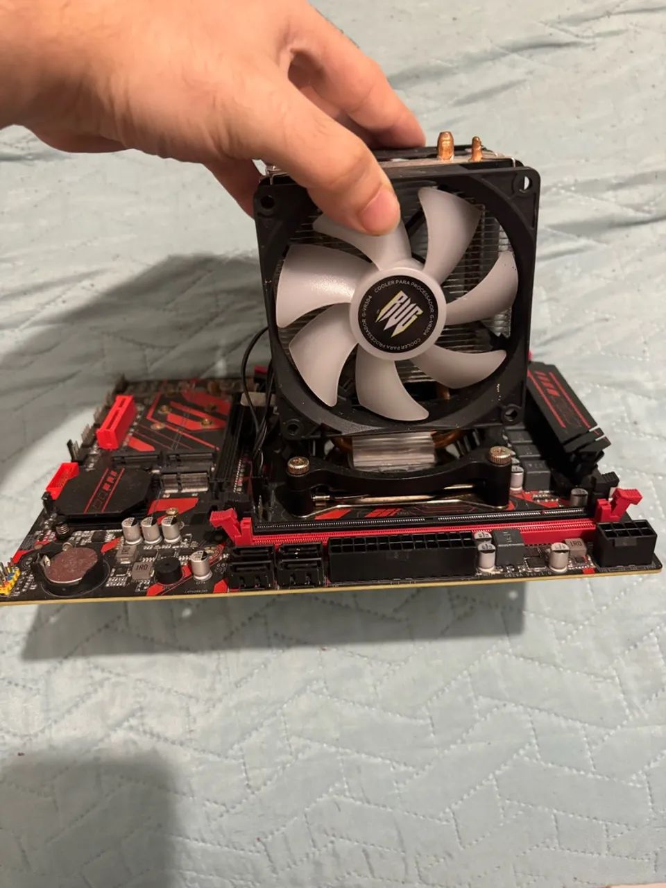 Kit Xeon X99 + Processador e Cooler 