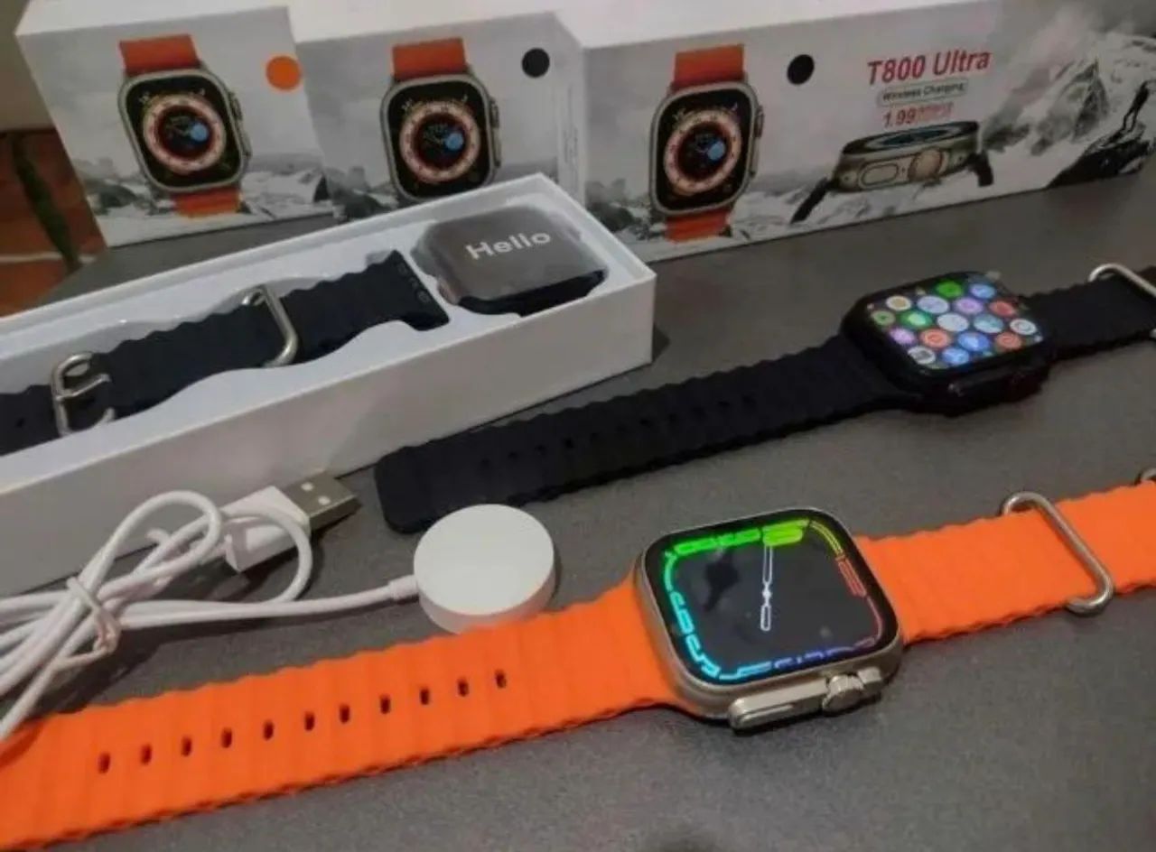 Smartwatch T800 Ultra - Relógio Inteligente Touch - LACRADO - Foto 5