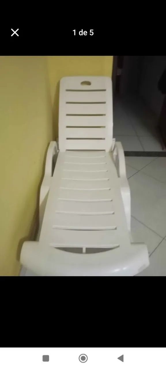 Espreguiçadeira de piscina  - Foto 3