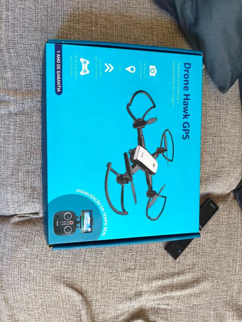 Drone com GPS Multilaser hawk gps 