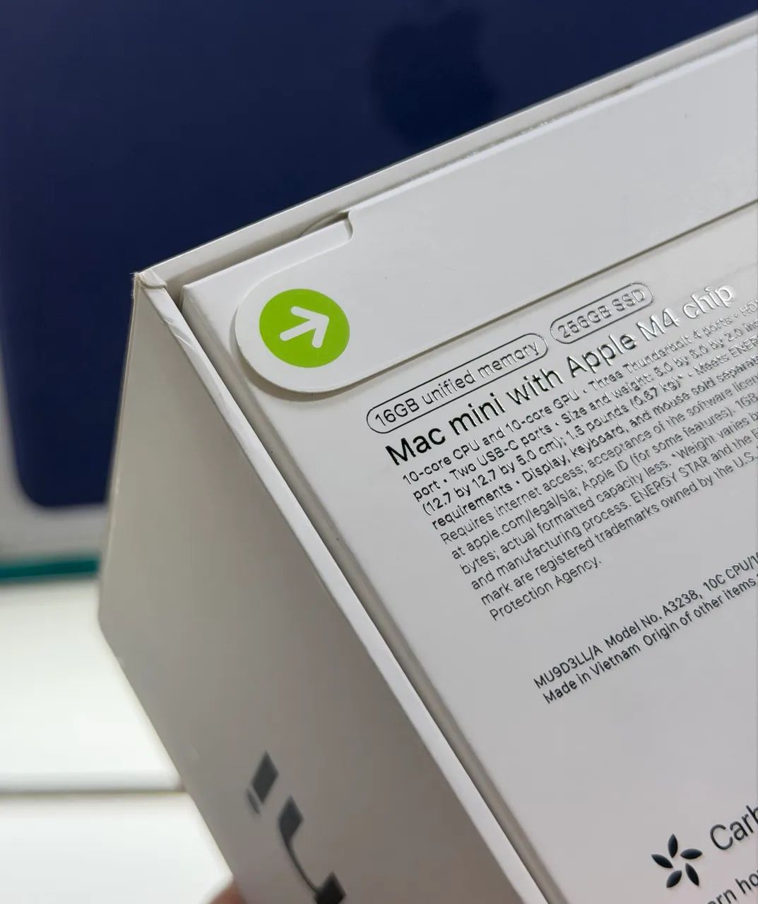Mac mini m4 16gb / 256gb novo lacrado LOJA FÍSICA 1 ano de