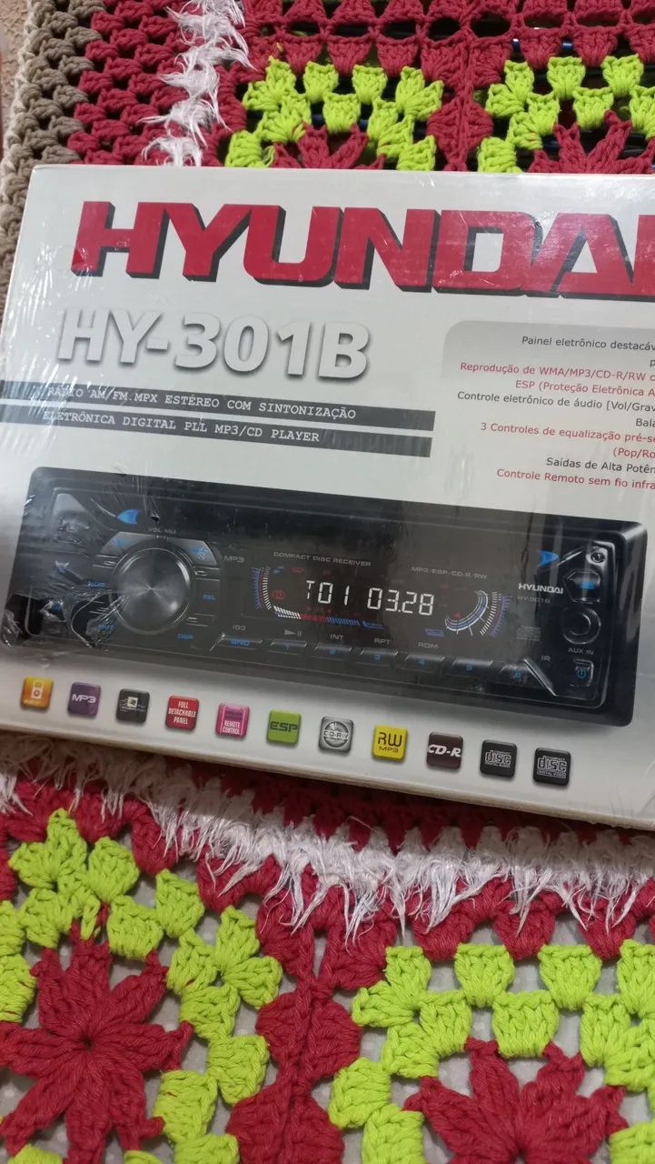 Radio cd novo