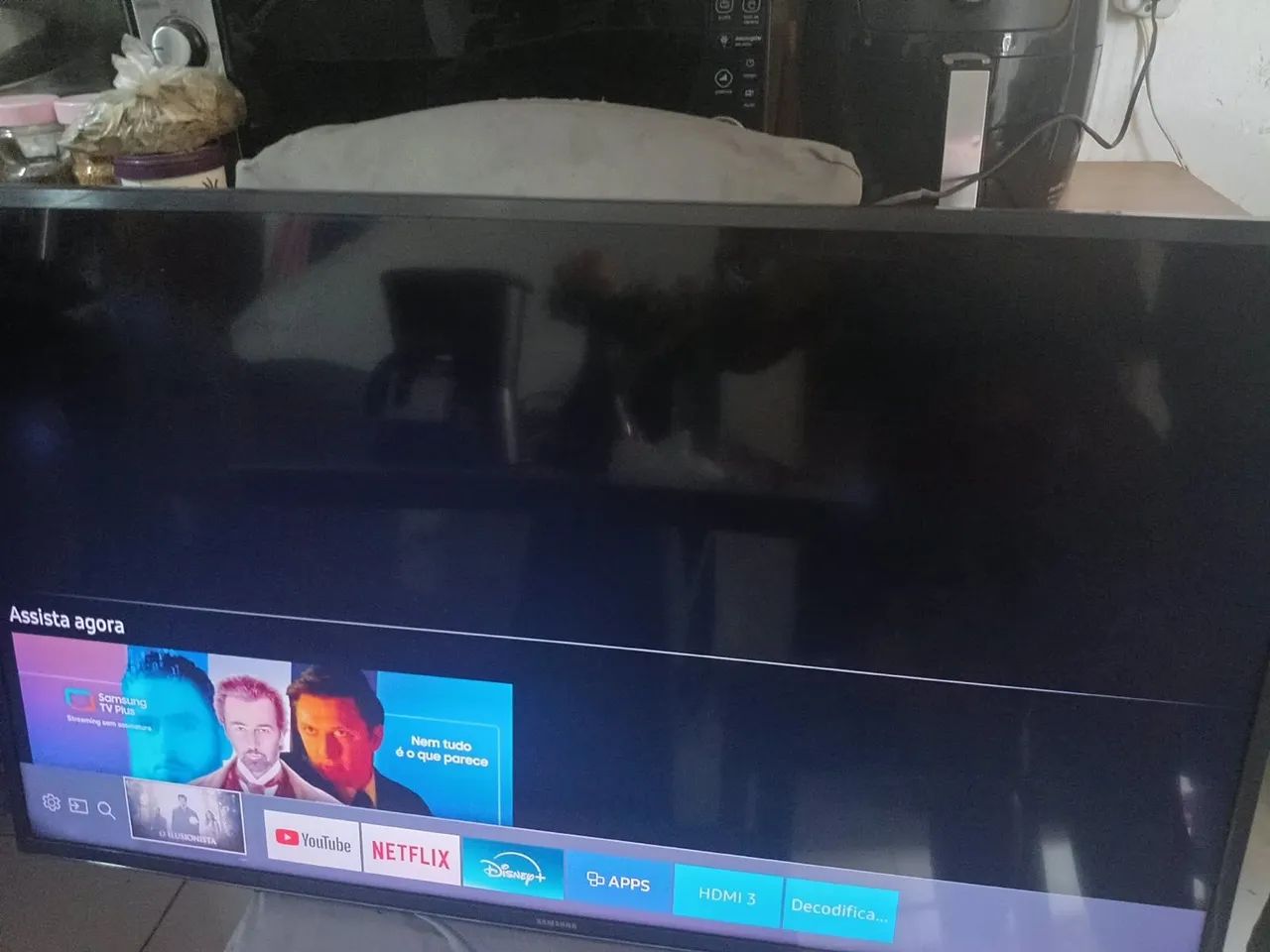 Tv 4k com leds ruins 700  troco em ps3  - Foto 4