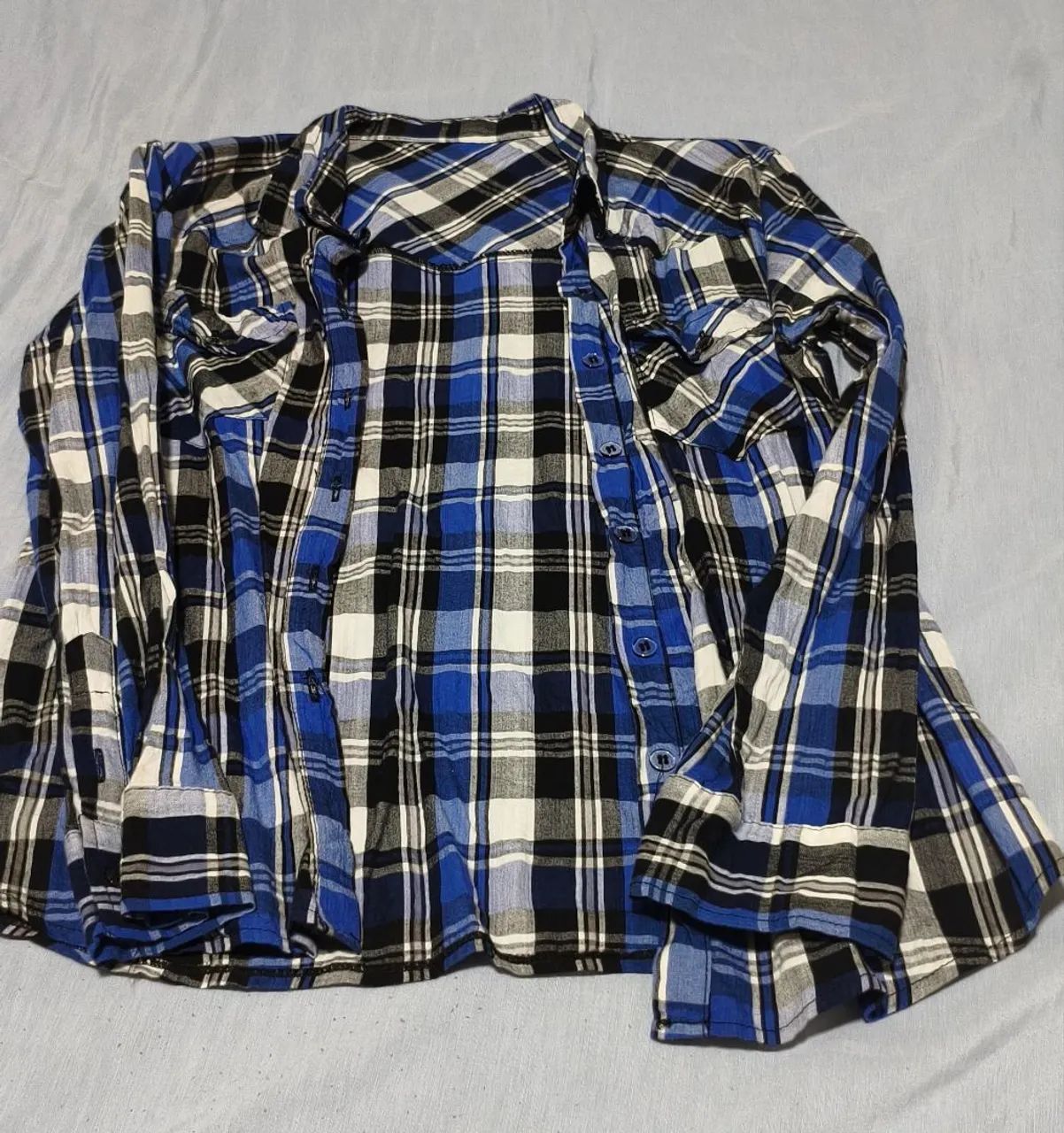 2 CAMISAS XADREZ P
