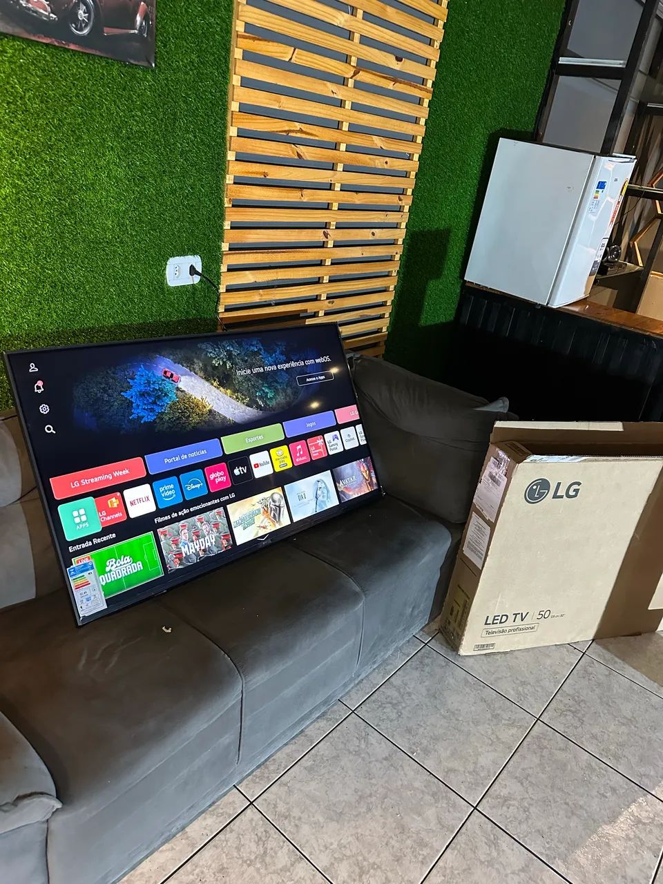 TV SMART LG 50? POLEGADAS 4K (NOVA NA CAIXA, SEM USO SANTO ANDRÉ ABC) - Foto 5