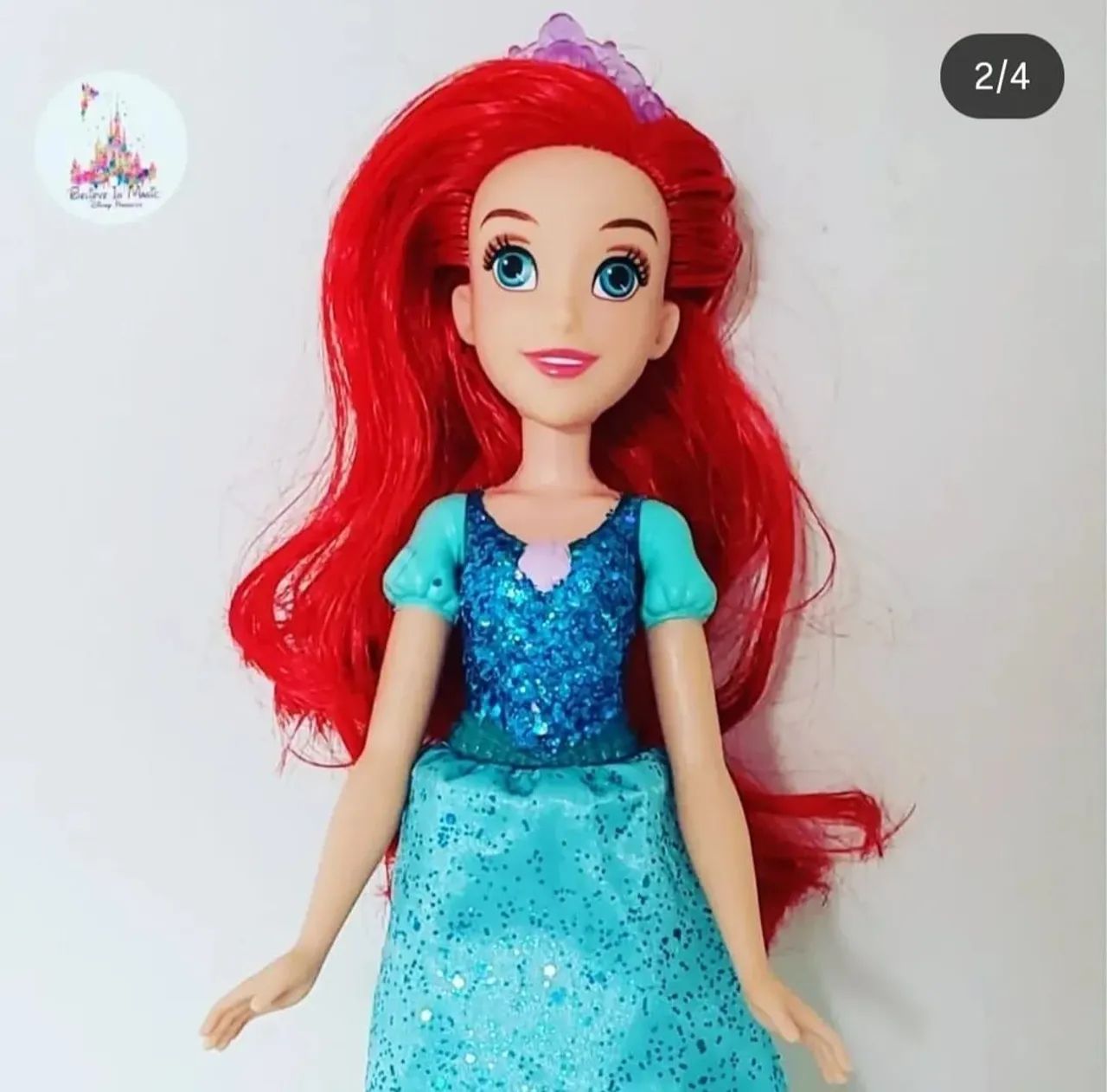 Boneca Princesa Disney Ariel Hasbro - Foto 2