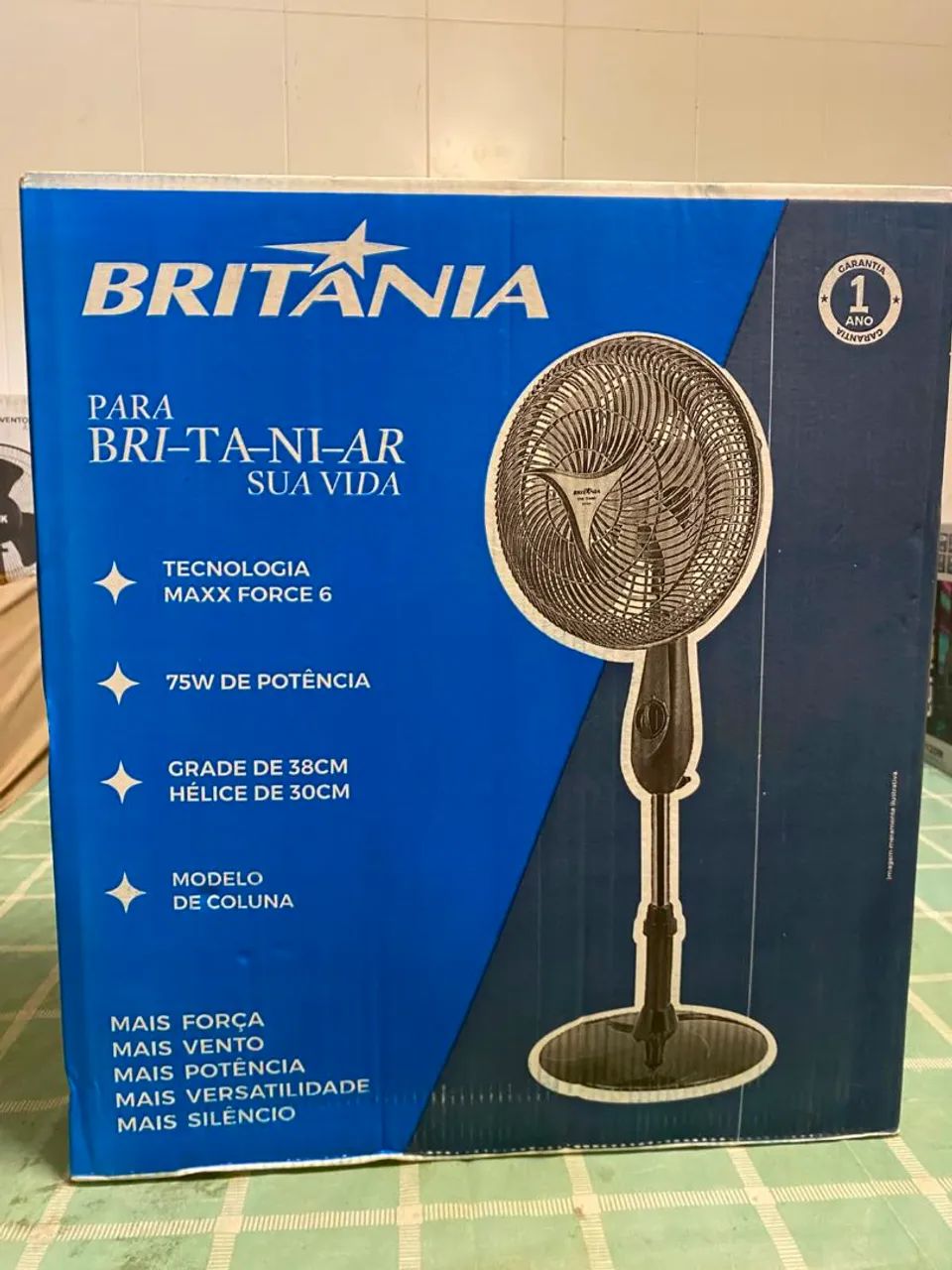Ventilador Britânia Novo!!