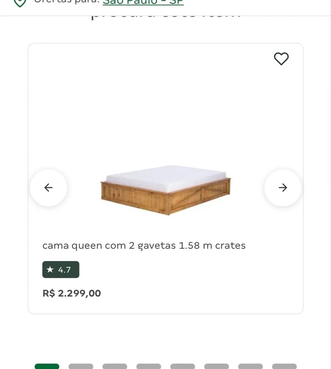 CAMA RÚSTICA + COLCHÃO (Tokstok) - Foto 4