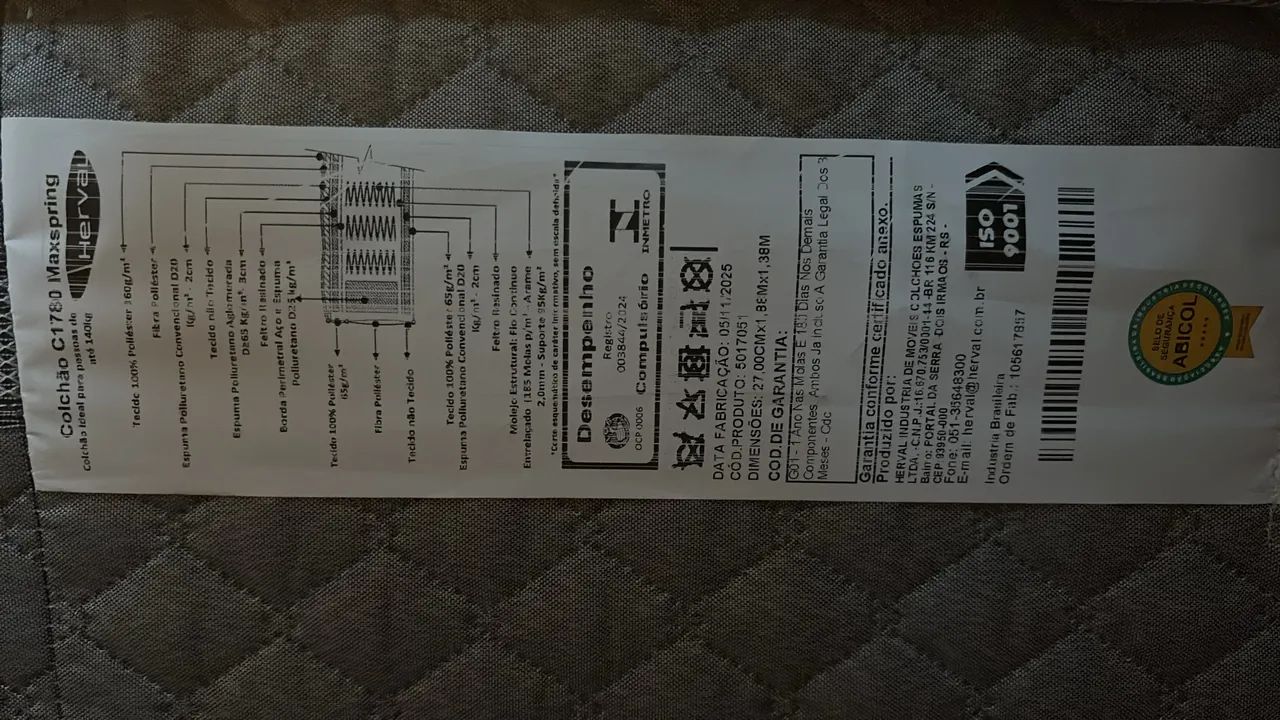 Vendo cama de casal nova na embalagem  - Foto 3