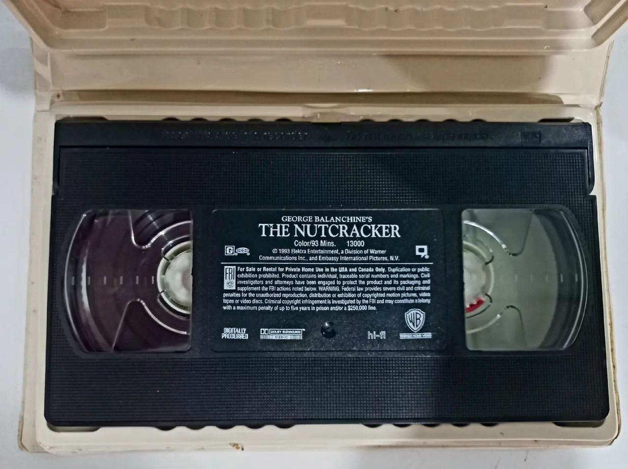 Fita VHS The Nutcracker Original - Foto 3