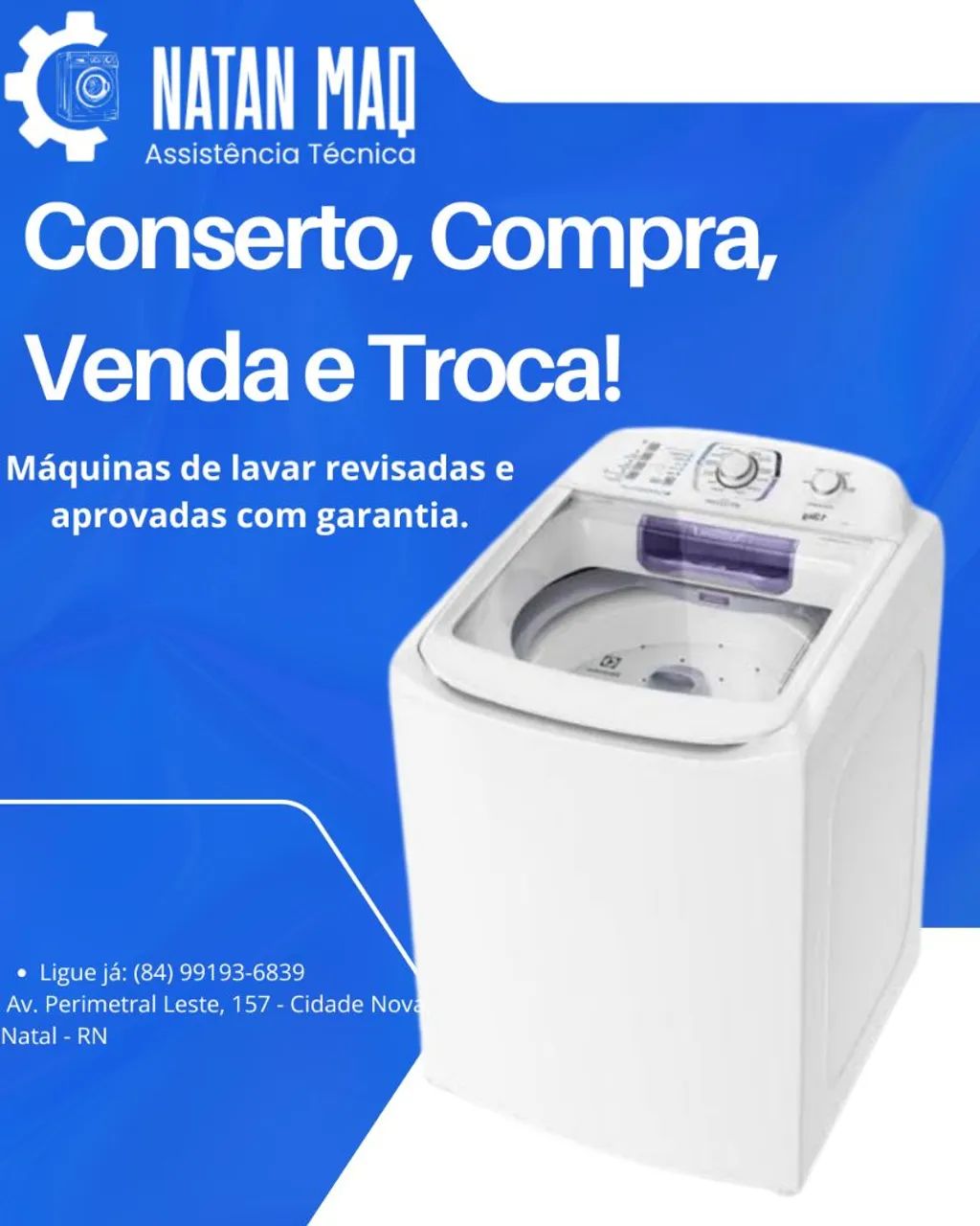 Conserto de máquinas 