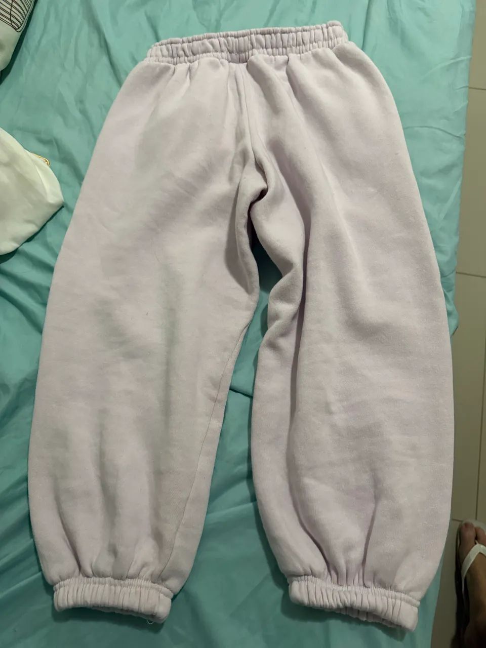 Calça moleton Zara rosa tamanho 11/12 - Foto 2