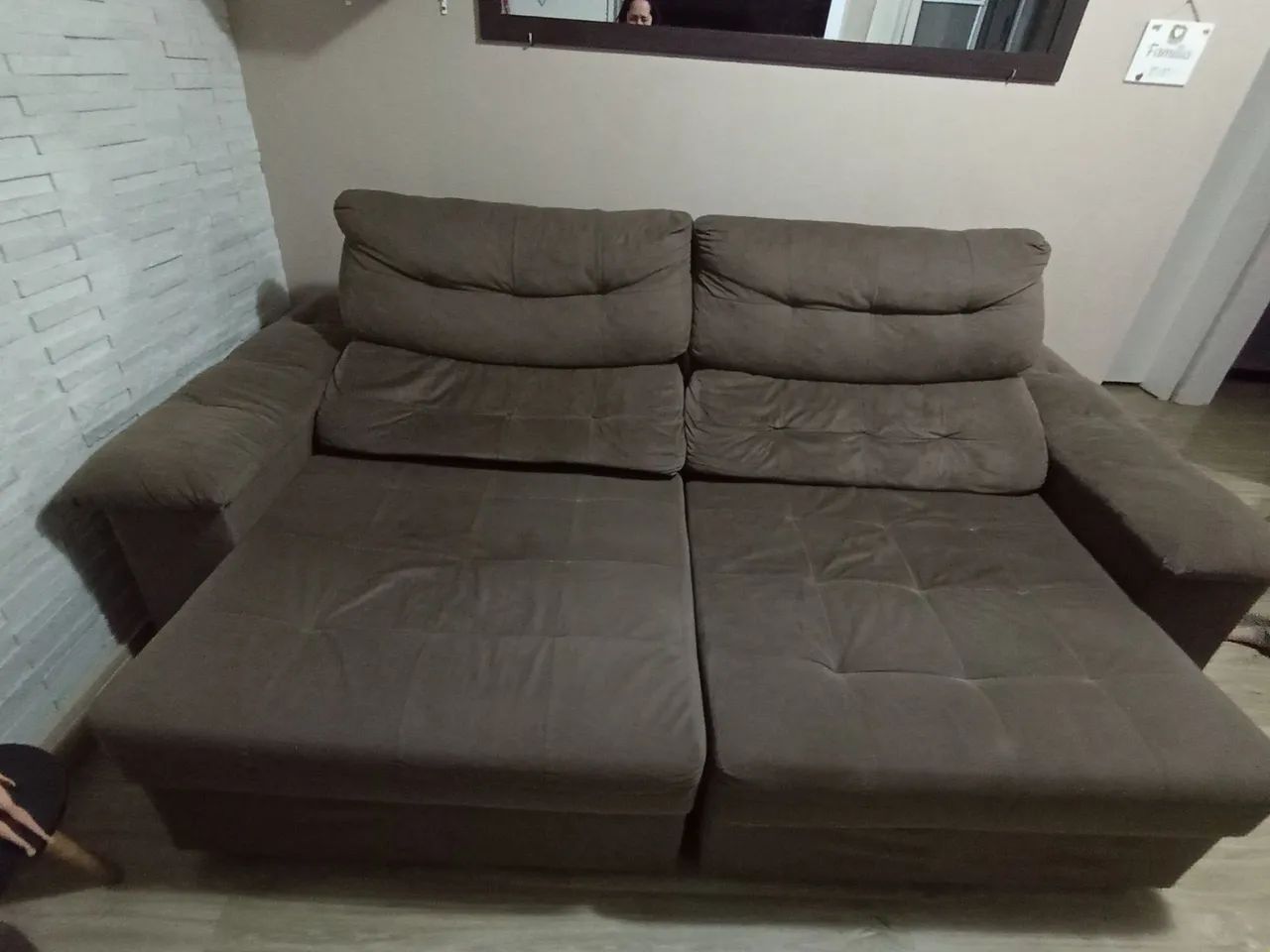 Vendo sofá cama 4 lugares - Foto 5