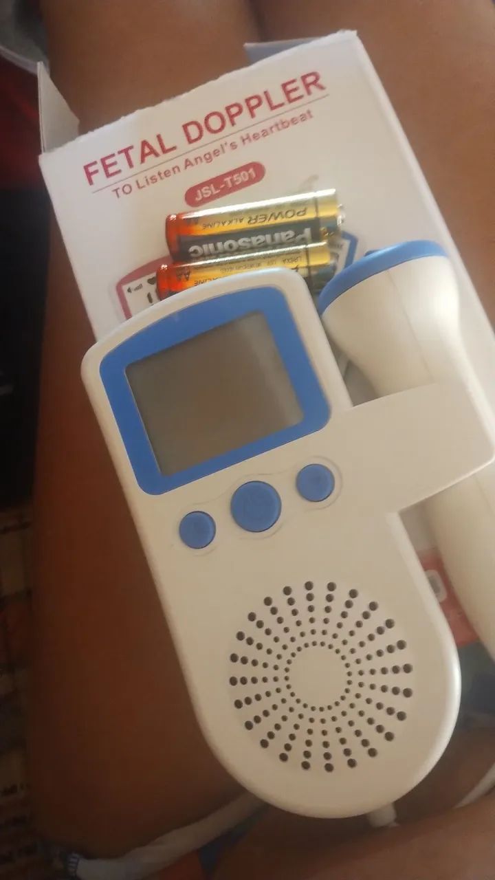 Vendo aparelho de escutar o coração do bebê 