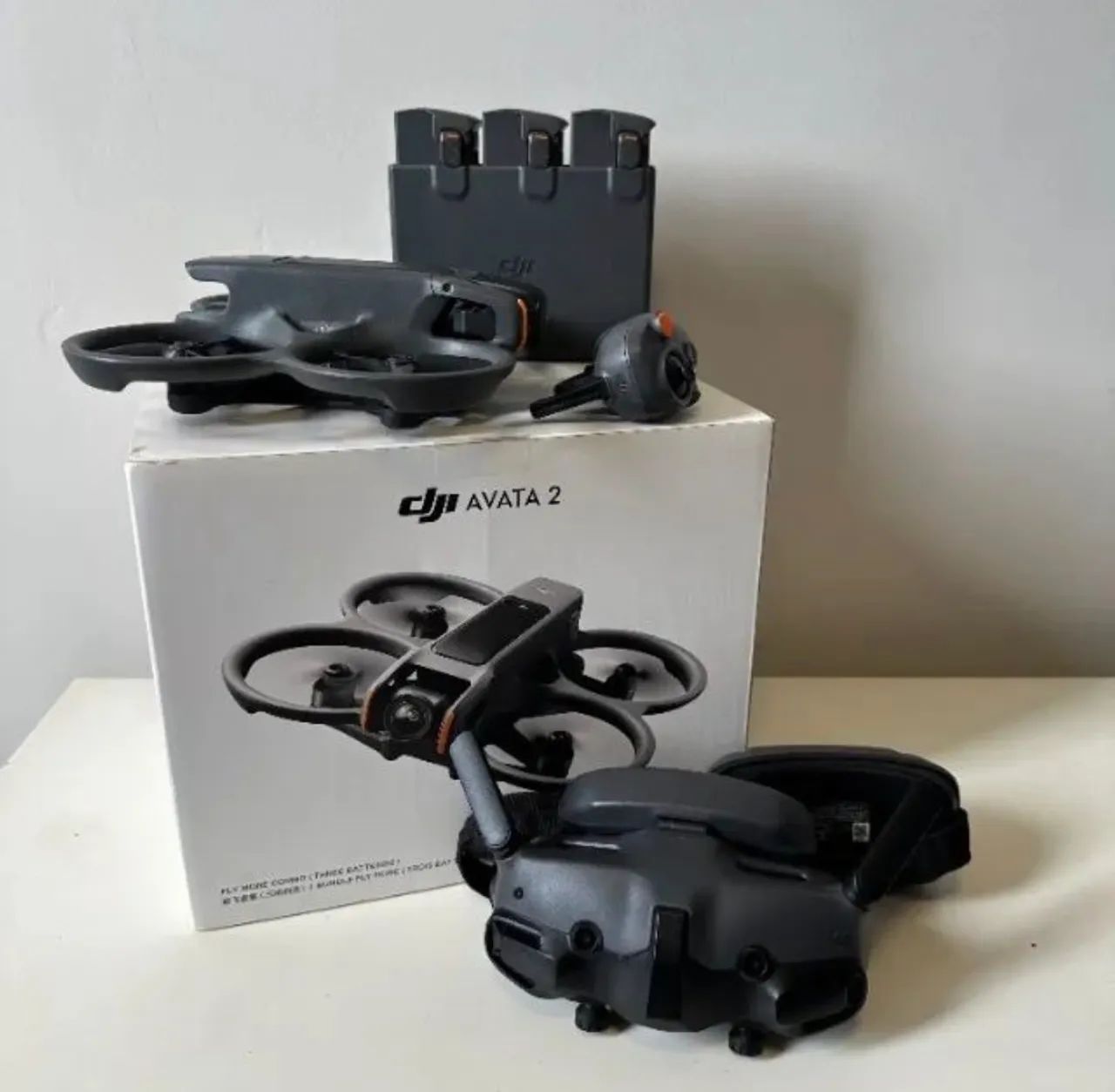 Drone Dji avatar 2 fly more como com 3 baterias  - Foto 5