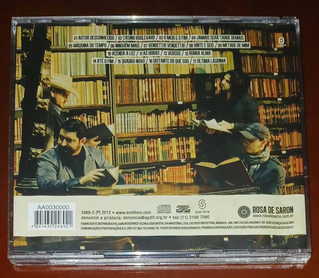 Cds banda Rosa de Saron => R$ 25 CADA - Foto 3