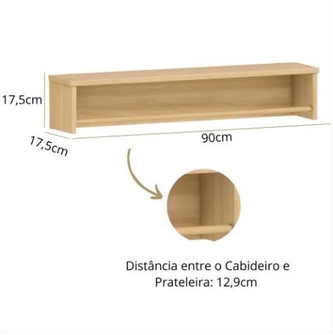 Berço, Cômoda e Prateleira  - Foto 3