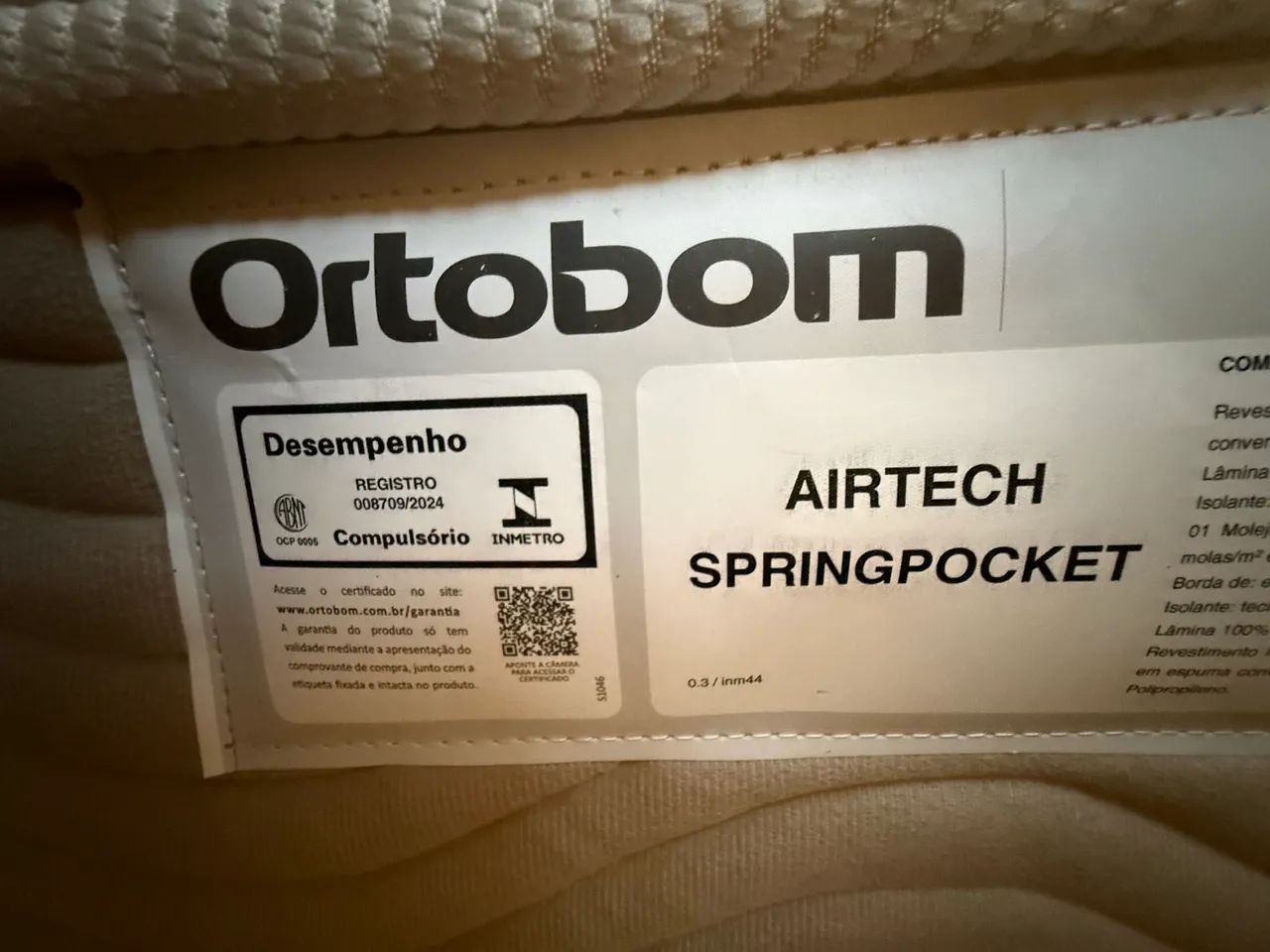 Cama box casal ORTOBOM - Foto 4