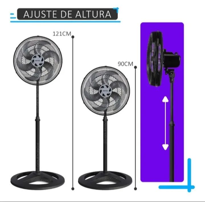 Ventilador de coluna 40 cm. Novo lacrado na caixa  - Foto 2