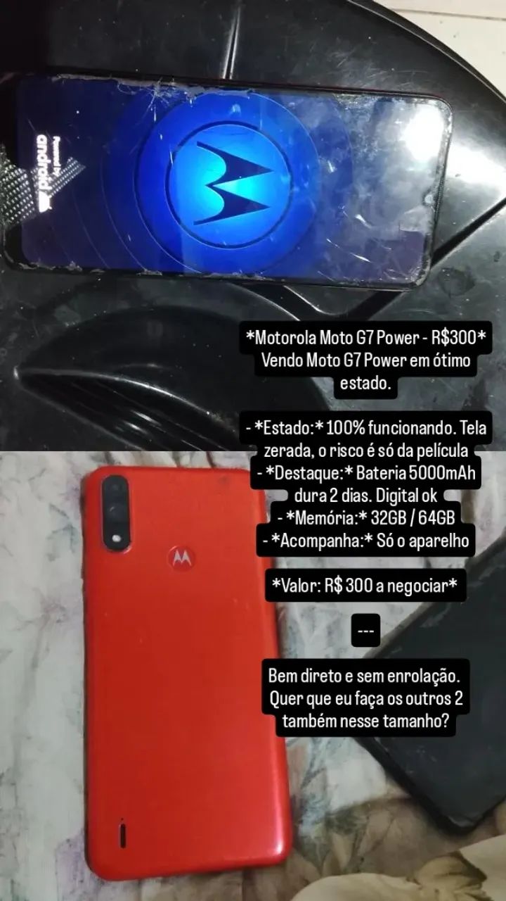 300,00 a negociar 
