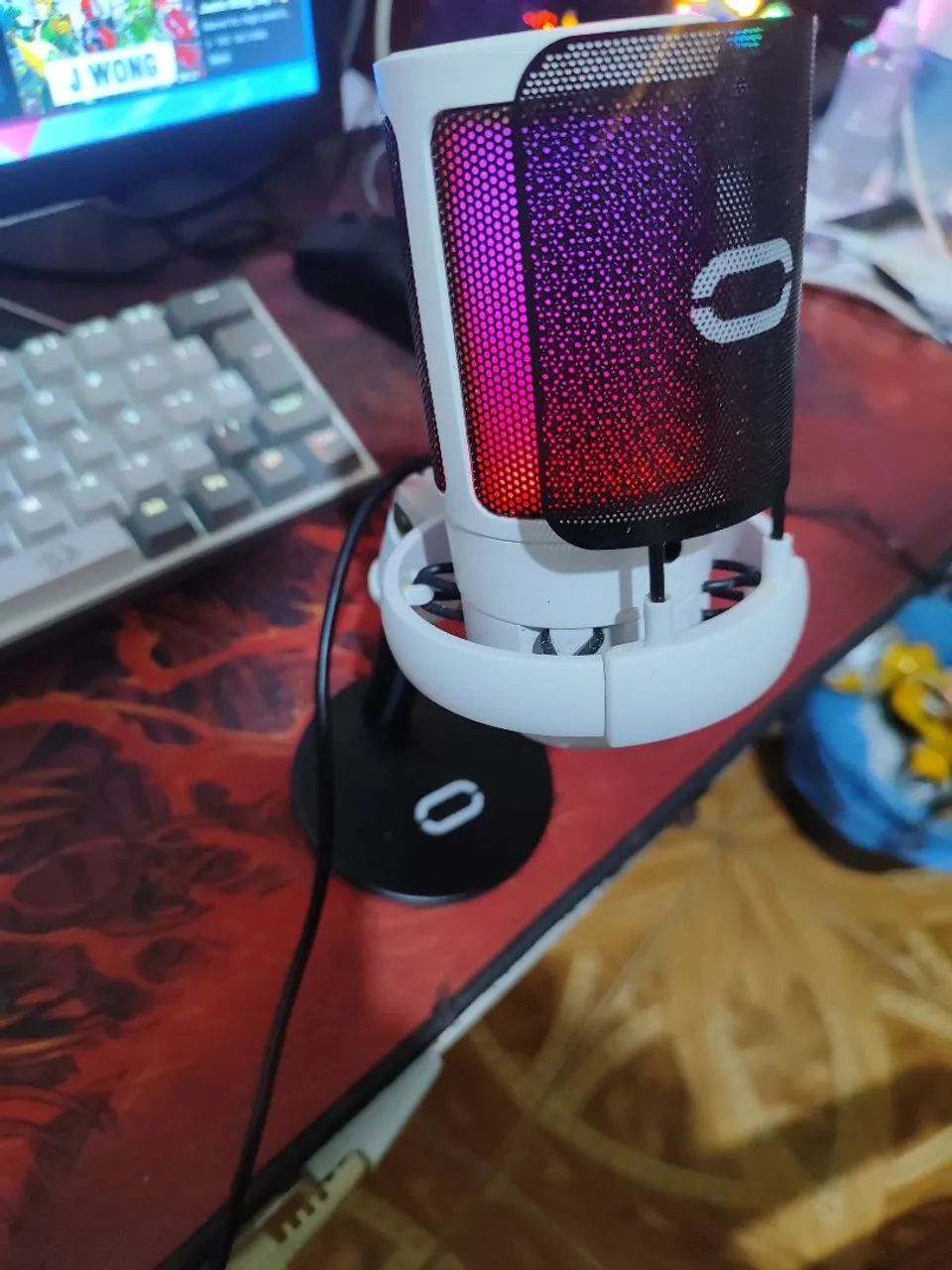 Microfone USB RGB Tomate MT-1060R - Foto 2