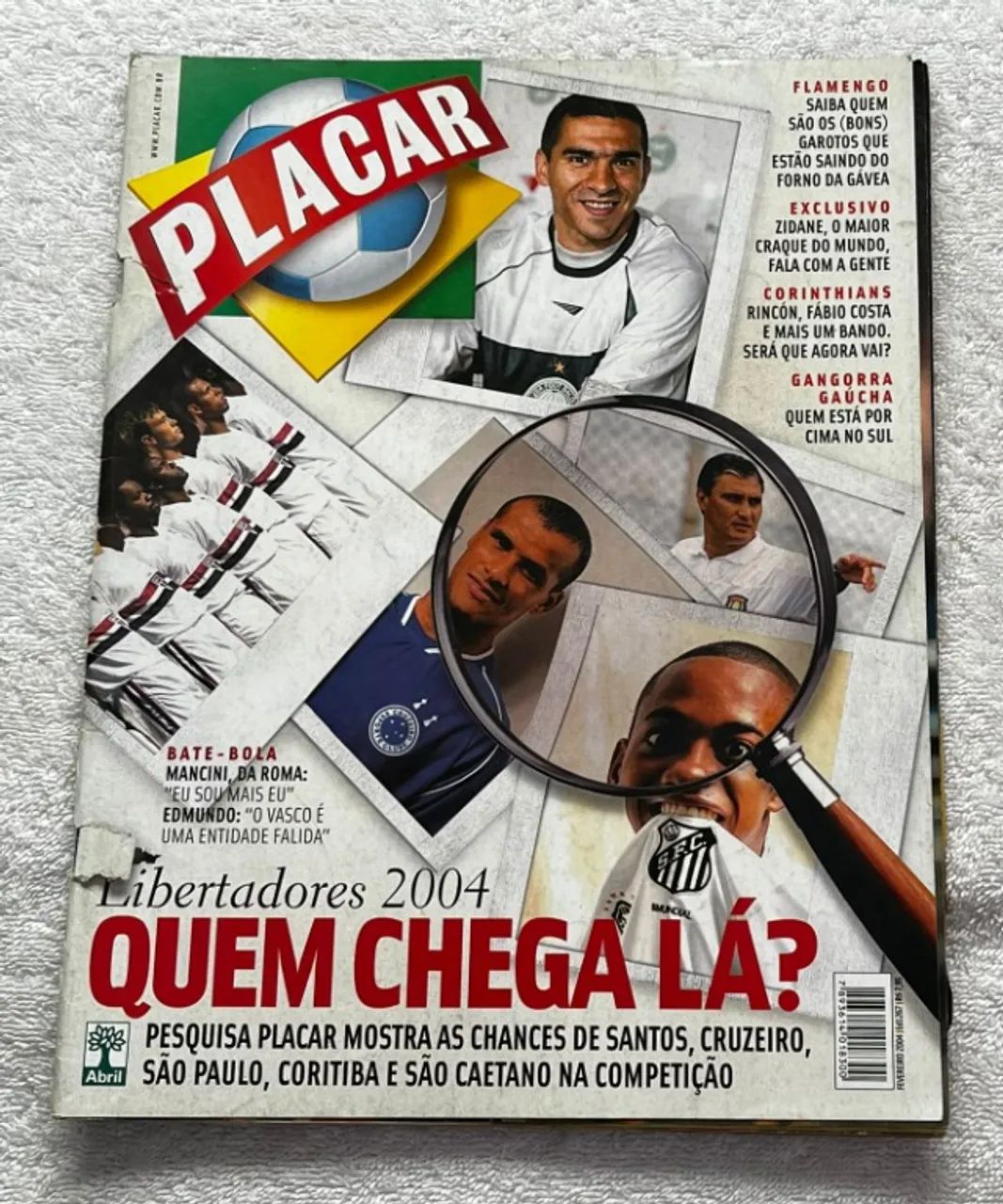 Revista Placar Edição 1267 - Fevereiro de 2004 