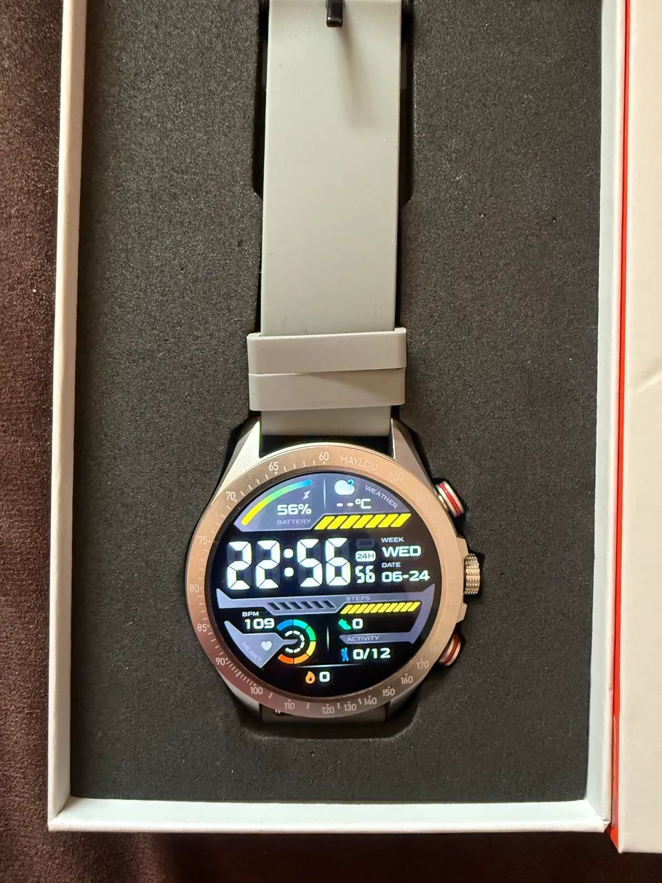 Smartwatch Solar Pro Haylou - Foto 3