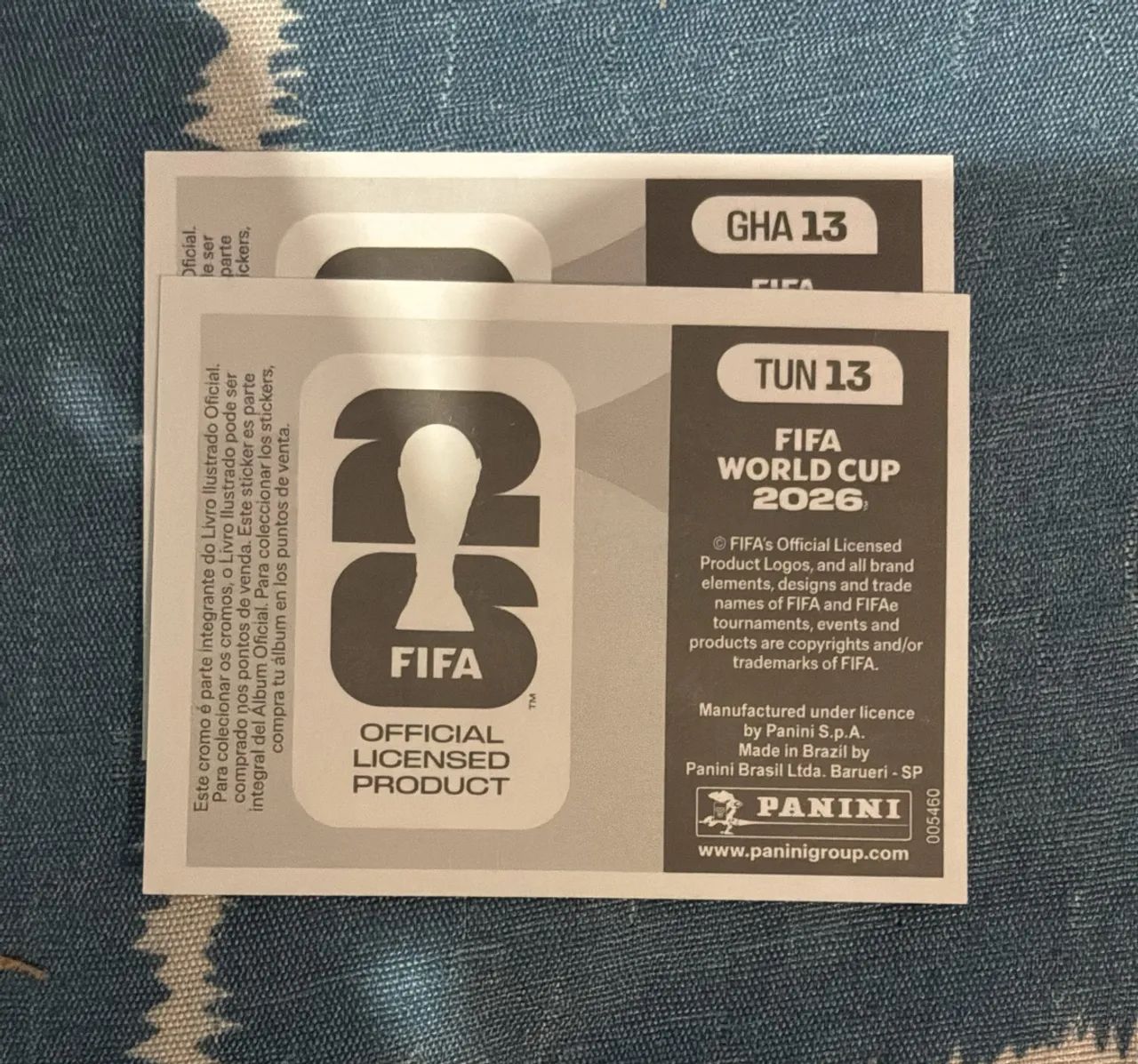 Figurinha Copa 2026 Perfilados