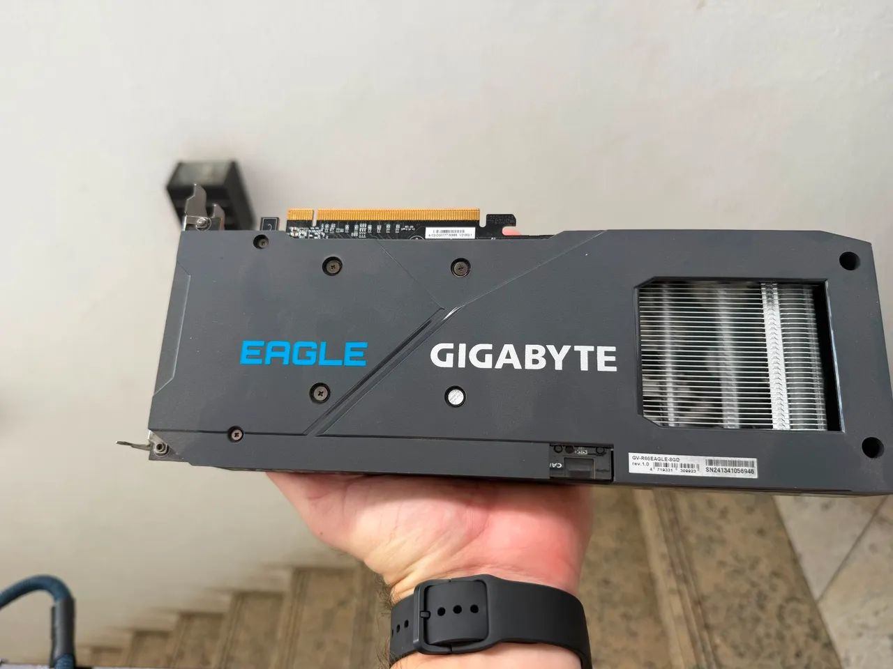 Placa de vídeo AMD GIGABYTE EAGLE RX 6600 TRIPLE FAN - Foto 3