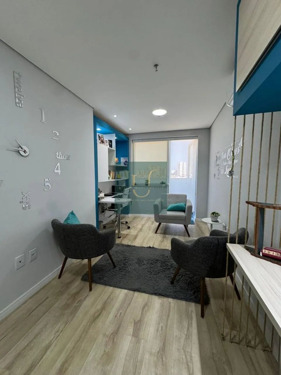 Sala Comercial, Mogi das Cruzes, 01 banheiros, copa, 01 vaga de garagem e 46m²