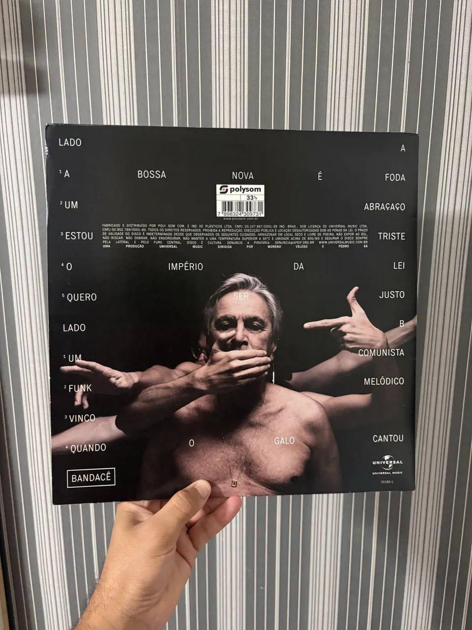 Lp Caetano Veloso - Abraçaço  - Foto 3