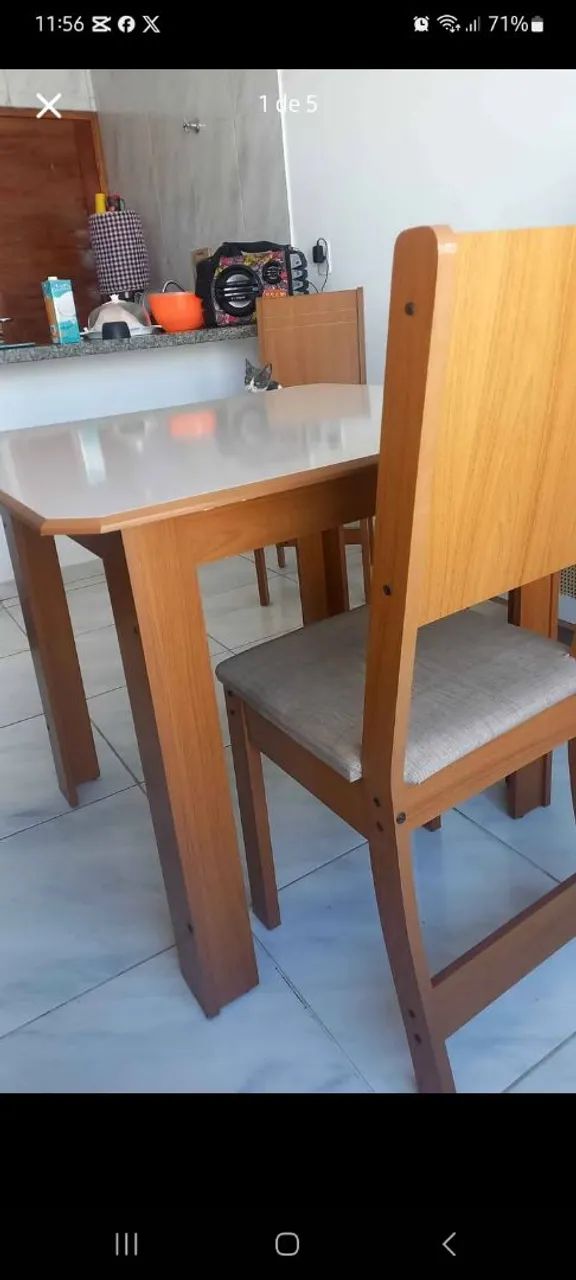 MESA 4 LUGARES - Foto 2
