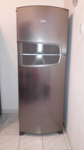 Geladeira Consul duplex em aço inox Frost Free 441 litros Semi nova - Foto 2